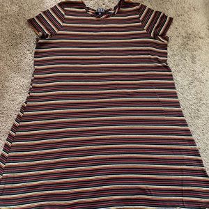 Short Sleeve Shift Dress